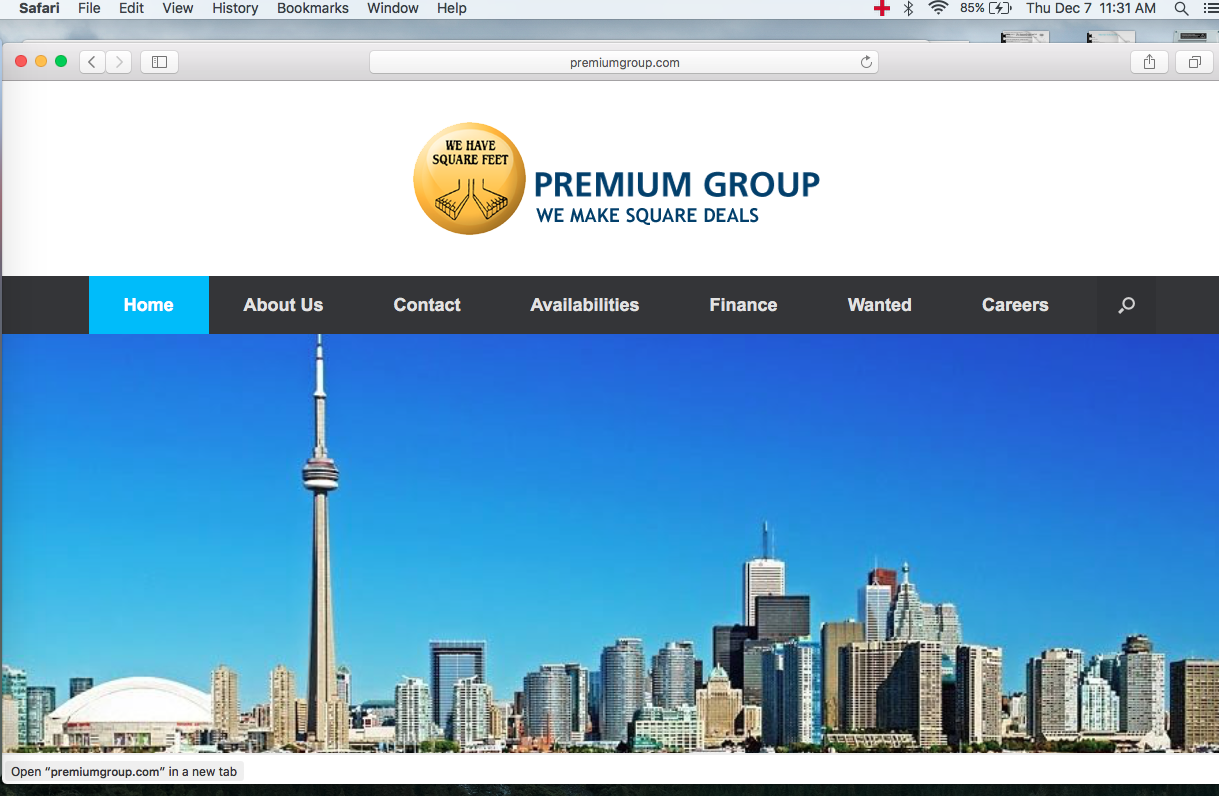 Premium Group Website